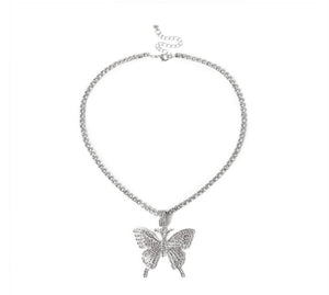 Women's "ButterFLY" pendant necklace