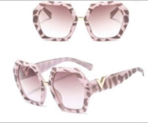 Women's "Hexagon" Sunglasses