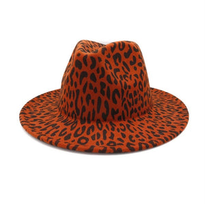 Unisex “Cheetah” Print Fedora