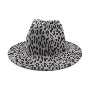 Unisex “Cheetah” Print Fedora